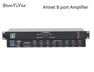 ARTNET 8 Port DMX converter Amplifier stage Lighting DMX Controller - Picture 1 of 4