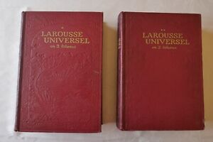 Larousse Universel de 1922 en 2 volumes
