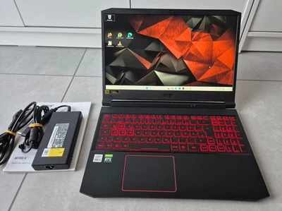 Acer Nitro 5 AN515-55 Intel Core i5 10300H 16GB Ram 750GB SSD 15,6" FHD RTX3050 - Bild 1 von 4