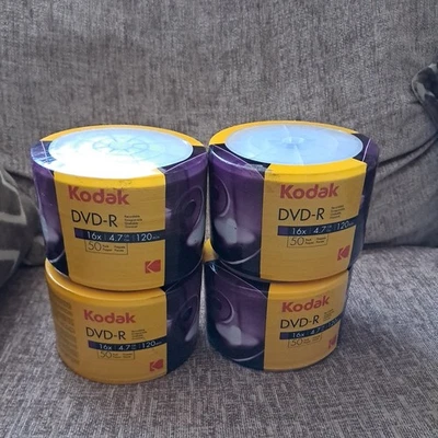Kodak DVD-R (Pack Of 50) x4  16x 4.7GB 120 Min (Brand New) - Image 1 of 4