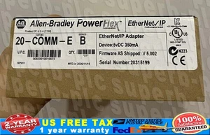 New Factory Sealed Allen-Bradley 20-COMM-E SER B Ethernet / IP Adaptor 20COMME - Picture 1 of 2
