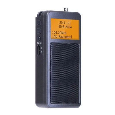 HRD205  Tragbarer Hochempfindlicher Bluetooth-Sender Radio Stereo FM Wieder8362 - Bild 1 von 4