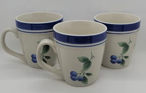 3er Set LL Bohne BLUEBERRY 16 Unzen, 4 1/2" Becher, Top Zustand - Bild 1 von 6
