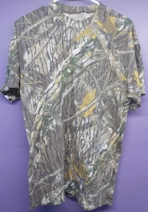 Vintage Outdoors Realtree Camo Short Sleeve T Shirt L Hunting - Picture 1 of 6
