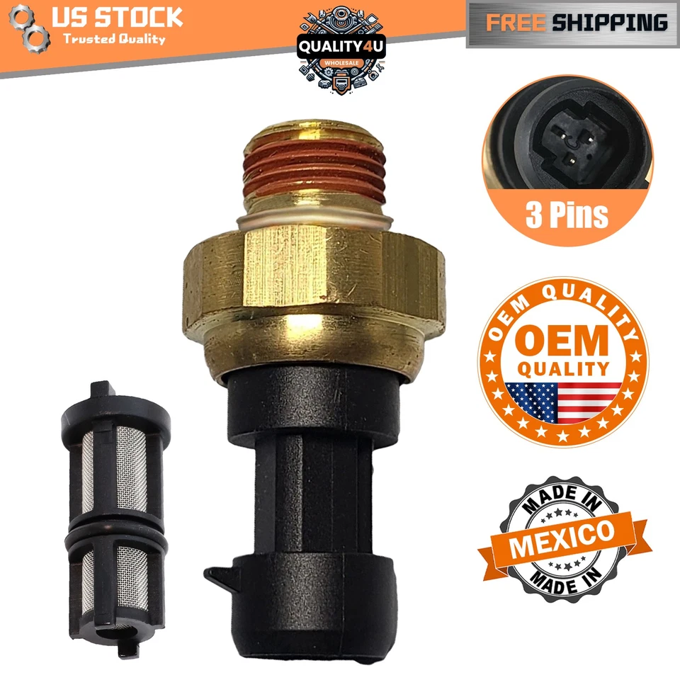 12616646 Oil Pressure Sensor W/Filter For Chevy Silverado GMC Sierra 03-08 Foto 1 de 4