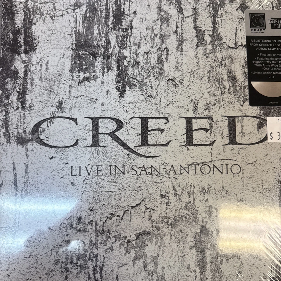 Creed - Live In San Antonio 11/ 14/ 1999 RSD Exclusive, Colored Vinyl, Silver - Image 1 of 1