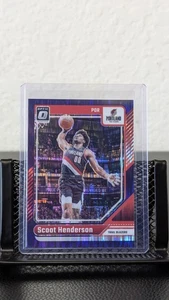 Scoot de baloncesto óptico Panini Donruss 2024-25 Henderson púrpura Shock Prizm #153  - Imagen 1 de 2