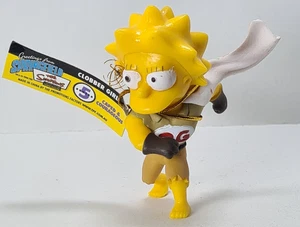 The Simpsons, 2006 Lisa Simpson Figurine, Series 5 With Tag Springfield - Picture 1 of 4