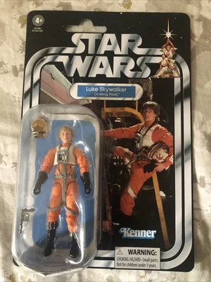 HASBRO Star Wars Vintage 3.75” Luke Skywalker X-wing Pilot Action Figure