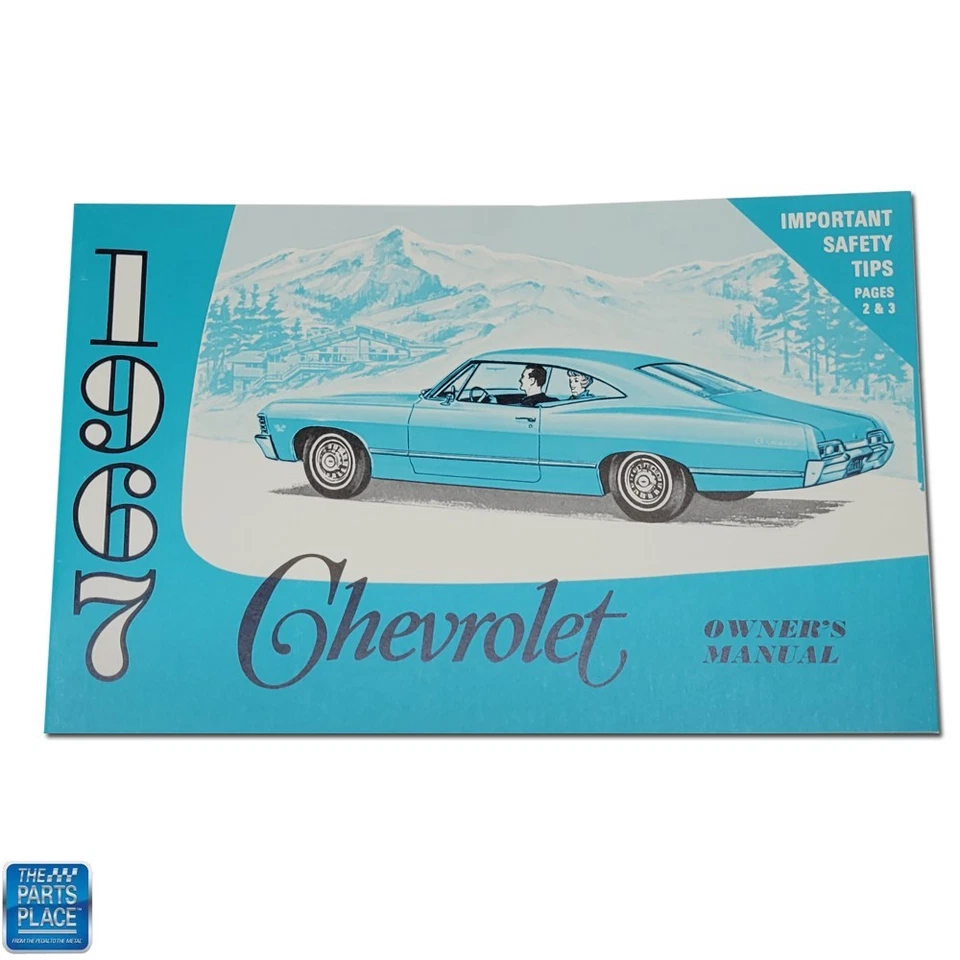 Impala Caprice 1967 manual del propietario importante funcionamiento seguridad y mantenimiento nuevo Foto 1 de 1