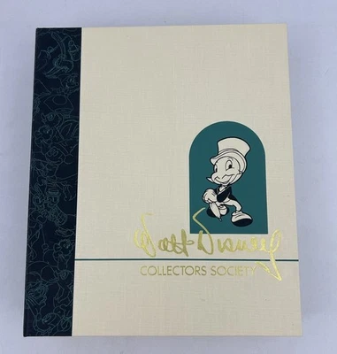 CAJA DE LA SOCIEDAD DE COLECCIONISTAS WALT DISNEY con revista de bocetos, documentos de miembros, formulario de pedido Foto 1 de 4