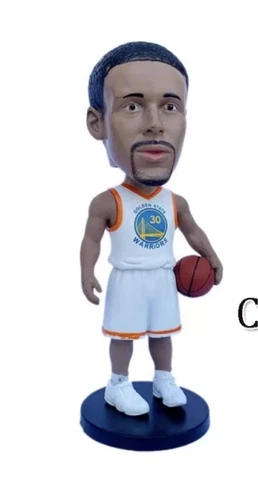 Stephen Curry Golden State Warriors #30 Collectible Doll Figurine 4" Tall Cover