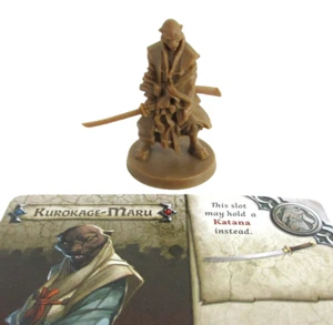 ZOMBICIDE: White Death Frozen Fortress KUROKAGE-MARU Mini & Card NEW!! - Picture 1 of 3