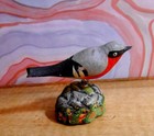 Vintage Germany Robin on a mount - Putz, German