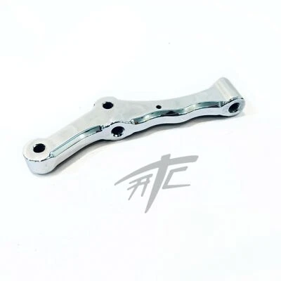 SOPORTE PINZA FRENO MONTAJE RADIAL CROMO HD 11.8" ROTOR 00-17 HARLEY DAVIDSON Foto 1 de 3