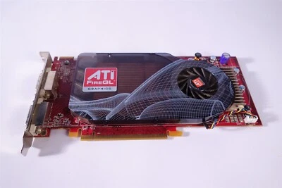 ATI FireGL V5600 512mb DDR4 128bit Crossfire Dual DVI Pci-e x16 456207-001 - Image 1 of 4