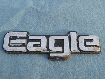 Emblema panel lateral trasero AMC Eagle 1980-1986 1981 1982 1983 1984 1985 vintage Foto 1 de 3