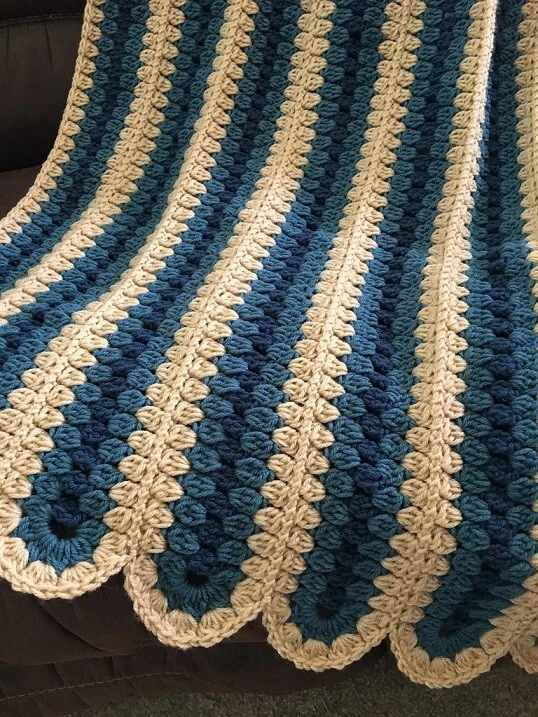 AFTERNOON NAP crochet PATTERN ONLY crochet afghan blanket PDF mile minute mam - Image 1 of 1