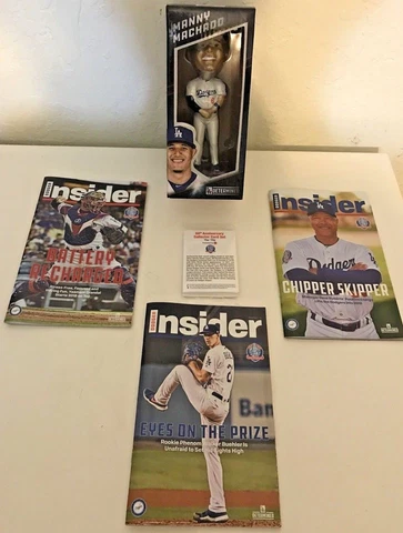 Manny Machado Bobblehead Package Exclusive 9/22/18 SGA Cover