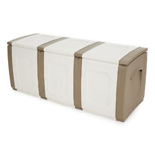 Homeplast Bold 79 Gallon Plastic Storage Trunk Resin Deck Box (Used)