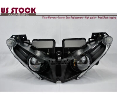 US STOCK Headlight Headlamp Clear For Yamaha YZF R1 YZF-R1 R1000 2012 2012 2014 - Image 1 of 4