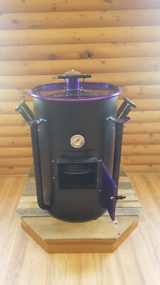Royall Ironman 'Ugly Drum' smoker - Purple - Изображение 1 из 4
