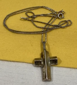 Collar colgante de 18,5" de plata esterlina 925 firmado de colección vp - Imagen 1 de 12