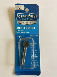 TALADRO Y HERRAMIENTA CENTURY 39155, 1/2" Router Broca Núcleo Caja NUEVO - Imagen 1 de 3