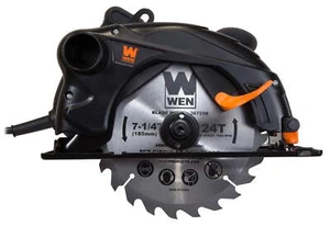 WEN Products 12-Amp Sidewinder Circular Saw, 7-1/4-Inch,2-1/2-Inch Cutting Depth