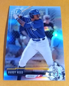 2017 Bowman Draft Chrome Refractor Buddy Reed #BDC-67 - Padres - Picture 1 of 2