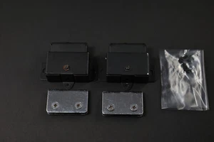 OTTO  ( SANYO ) TP-1000D Dustcover Hinges Hinge Bracket x 2 - Picture 1 of 2