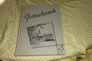 Vintage 1957 University of Omaha Nebraska Tomahawk Yearbook College  - Picture 1 of 4