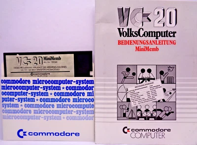 COMMODORE VC-20 / VIC-20 -- MINIMEMB (COMMODORE 130360 - DISK) - Bild 1 von 3