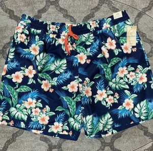 CARIBBEAN Floral Swim Trunks Swimwear Mens Shorts Sz 2XT,2XB,3XT,3XB NWT$59 - Picture 1 of 6