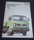 MAN VW 6-10 TONNER.....28-Seiten-Prospekt alle Modelle...SEHR GUT...1986