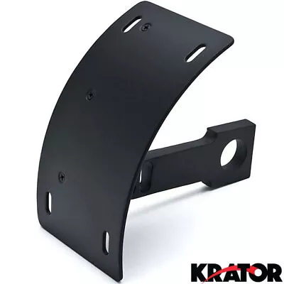 License Plate Holder BLK For Suzuki Intruder Volusia VS 700 750 800 1400 1500 - Image 1 of 4