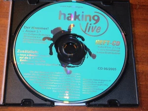 HAKIN9 2.7 NG HAKING live HEFT CD der hammer ANASIL 3.1 linux GERMANY - Photo 1/3