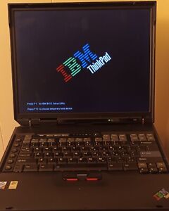IBM ThinkPad Type 2652 - Windows XP Professional - Powers On! No Power Cord