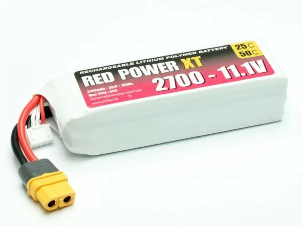 LiPo Akku RED POWER XT 2700 - 11,1V - Bild 1 von 1