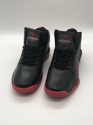 Herrenschuhe Sneaker Turnschuhe Schwarz,rot Größe 44 Sportschuhe Fashion - Bild 1 von 4