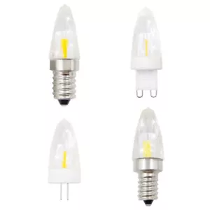 G4/G9/E12/E14 K9 Glass LED Bulb Gem lamp 1505 COB+SMD Lights 4W 110V/220V - Picture 1 of 7