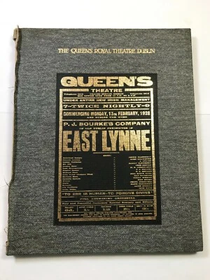 The Queen's Royal Theatre Dublin 1983 Signed Seamus De Bruca Jennifer Davidson - Image 1 of 4