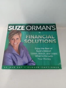Suze Orman's Financial Solutions by Suze Orman 2014 DVD New Sealed 11 Disc Set - Imagen 1 de 6
