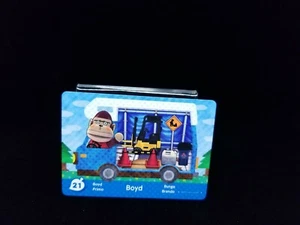 New Boyd 21 Welcome amiibo Series - Animal Crossing Amiibo Card - Picture 1 of 2