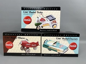 Coca Cola Pedal Plane Cruiser Trike Collector Edition 1996-1997 - Picture 1 of 9