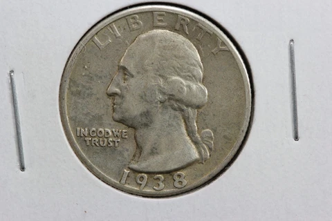 1938-S Washington Quarter XF 3WGE Cover
