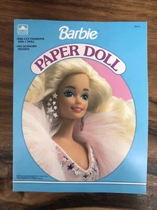 MUÑECA BARBIE PAPER - VINTAGE 1991 MATTEL DORADA - Imagen 1 de 6