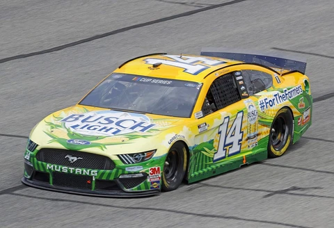 Clint Bowyer #14 Busch Light 2020 NASCAR 13x19 Poster Gloss Photo Print Cover