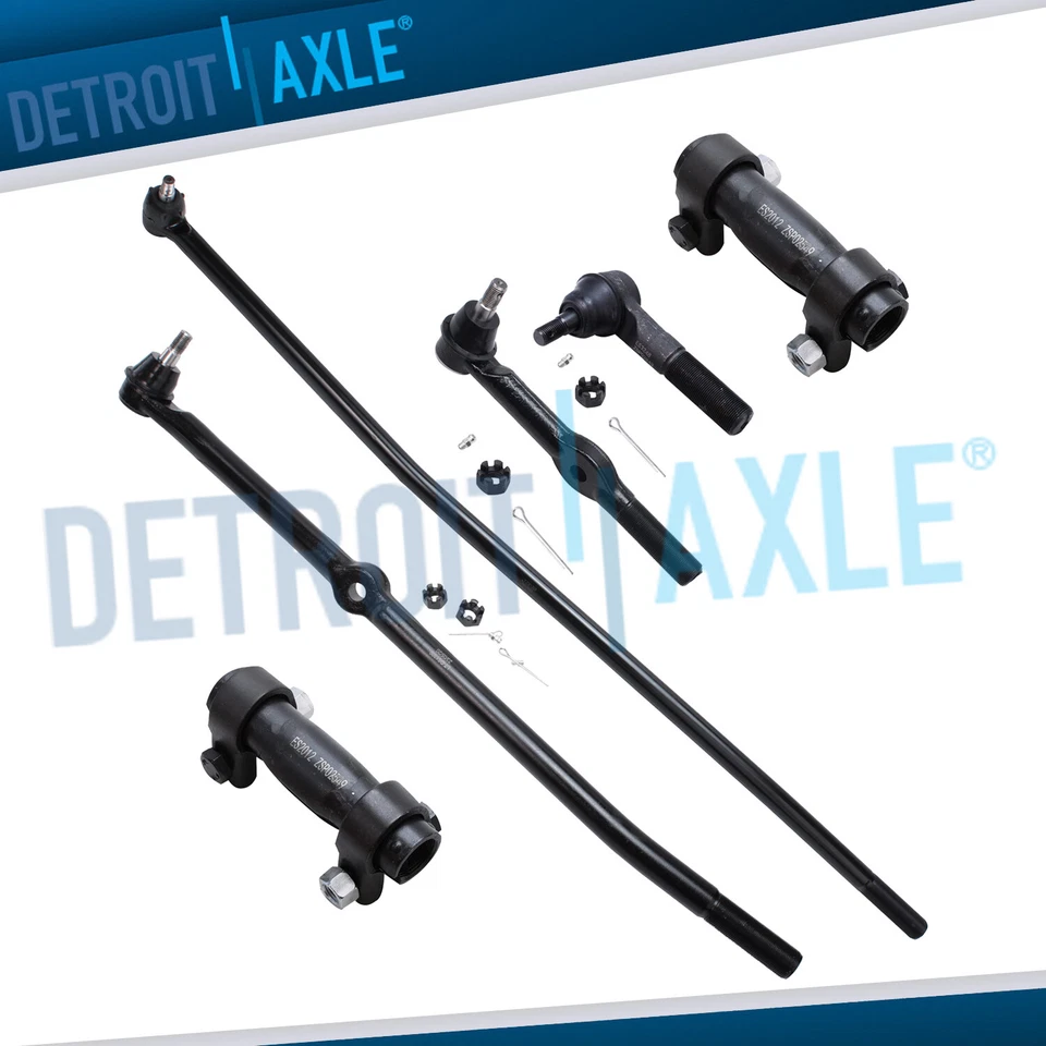 Manguito de ajuste de varilla de amarre exterior interior delantero 4x4 para Dodge Ram 2500 3500 1994-1997 Foto 1 de 4