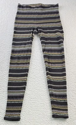 Free People Women's Striped Textured Boho Leggings Size Small - Image 1 of 4